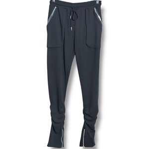 Like an Angel Black Track Pants